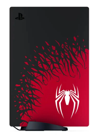 כיסוי מקורי לקונסולה PlayStation 5 Blu Ray Console Cover Marvel’s Spider-Man 2 Limited Edition