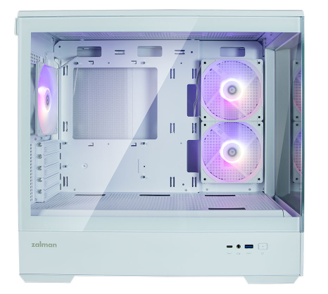 מארז ZALMAN P30 ARGB mATX CASE White