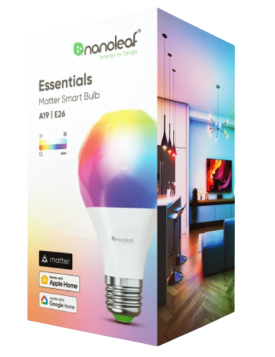 נורה חכמה Nanoleaf Essentials Matter A60 E27