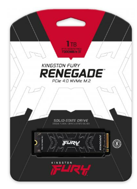 דיסק פנימי Kingston Fury Renegade 1TB PCIe 4.0 7300/6000 R/W