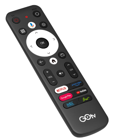 סטרימר GOtv Plus 4K Ultra HD Android TV שנה אחריות ע"י היבואן הרשמי