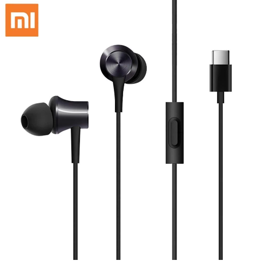 אוזניות XIAOMI EARPHONES TYPE-C HSEJ04WM BLACK