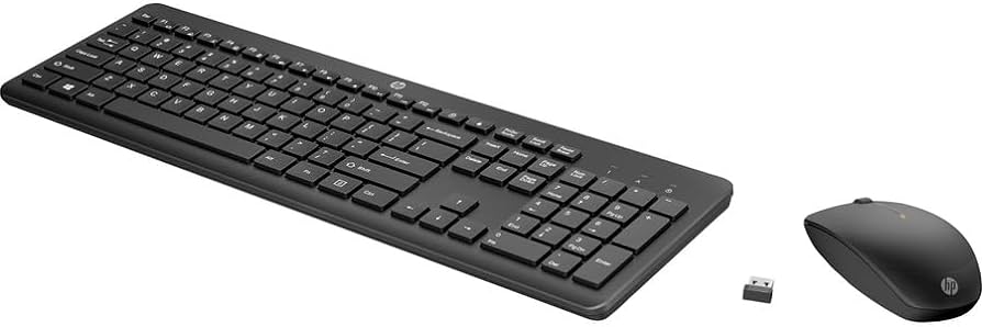 ‏מקלדת ועכבר HP 235 Wireless Mouse and Keyboard Combo