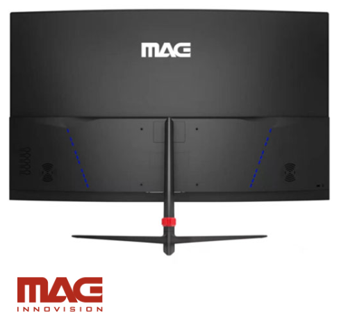מסך מחשב גיימינג קעור "27 MAG LED C27SY בצבע שחור