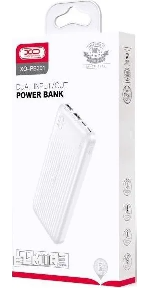 סוללה ניידת עוצמתית XO XO-PB301 Power Bank 10000 MAh