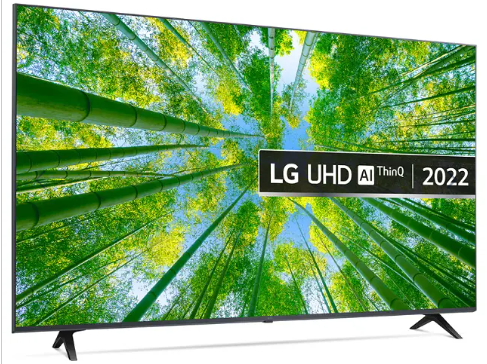 מסך טלוויזיה LG UHD בגודל 50 אינץ' חכמה ברזולוציית 4K דגם: 50UQ80006LB