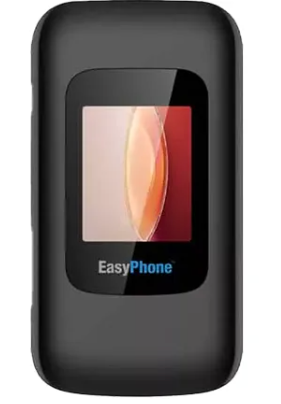 טלפון סלולרי למבוגרים צדפה עם מקשים EasyPhone NP-50 בצבע שחור
