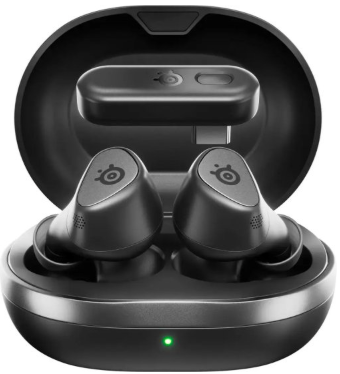 אוזניות Bluetooth תוך אוזן אלחוטיות מבטלות רעשים SteelSeries Arctis GameBuds
