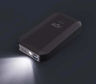 סוללת גיבוי 9000mAh להתנעת הרכב כולל פנס Eco ECO JS700 - LED