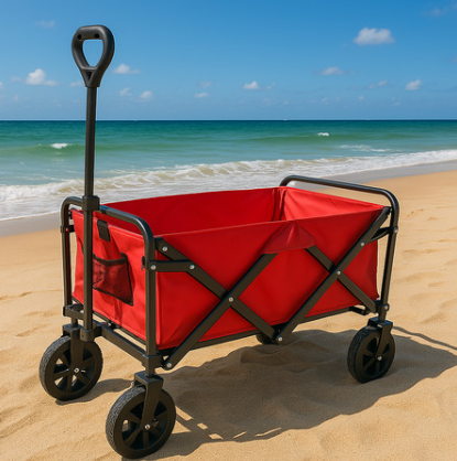 עגלת קמפינג טרולי 4 גלגלים Playa
