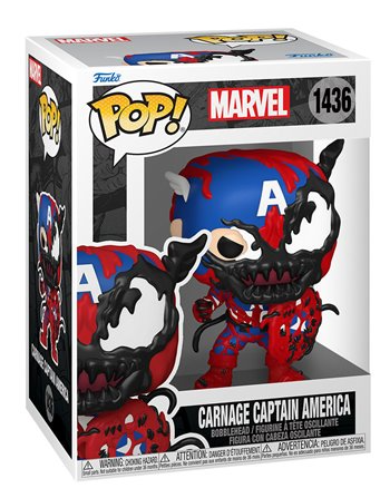 בובת פופ קרנייג' קפטן אמריקה 1436 Funko! Pop Carnage Captain America