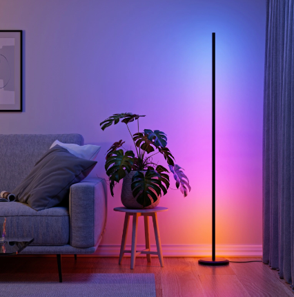 מנורת רצפה חכמה באורך 1.4 מטר Nanoleaf
