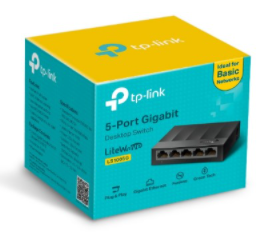 TP-Link מתג 5 מהירות LS1005G 5P 1000