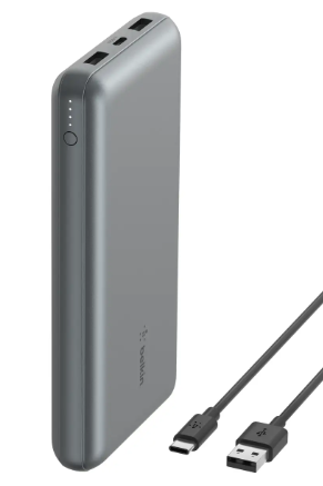 מטען נייד 3 יציאות בנפח 20k דגם BPB012bt Belkin