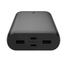 מטען נייד Belkin BoostCharge 32W PD PPS 4 יציאות Power Bank 26K