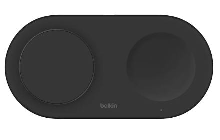 משטח טעינה אלחוטית מגנטית 2 ב-1 Belkin BoostCharge Pro MagSafe 15W Qi2