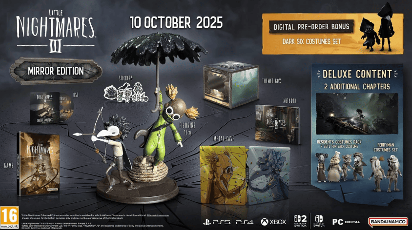 LITTLE NIGHTMARES III MIRROR EDITION PS5