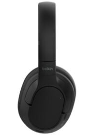 אוזניות קשת אלחוטיות Belkin SoundForm Isolate עם סינון רעשים ANC