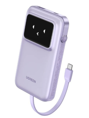 סוללת גיבוי UGREEN UNO 10000mAh PD 30W טעינה מהירה וקומפקטית