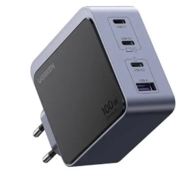 מטען קיר UGREEN NEXODE S 100W GAN שחור