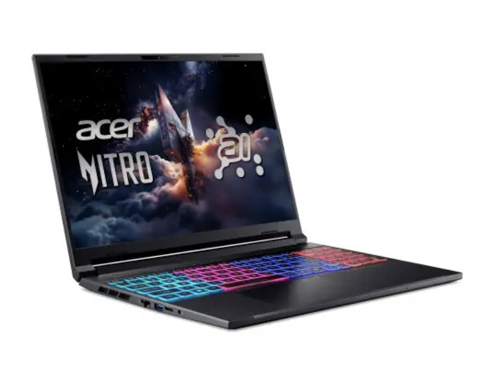 מחשב נייד גיימינג Acer Nitro V 16S AI Ryzen7-260/32/1TB/DOS/RTX5060