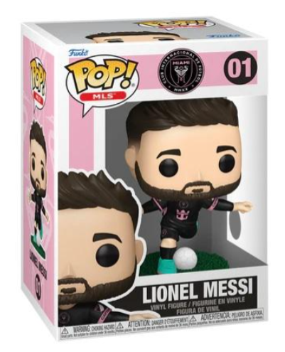 בובת פופ לאונל מסי #01 Funko Pop! Lionel Messi