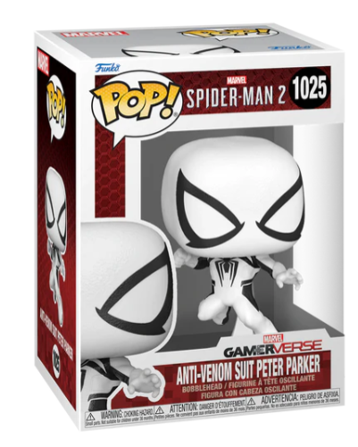 בובת פופ פיטפר פארקר חליפת אנטי ונום #1025 Funko Pop! Anti Venom Suit Peter Parker