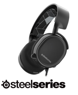 אוזניות ‏חוטיות SteelSeries Arctis 3