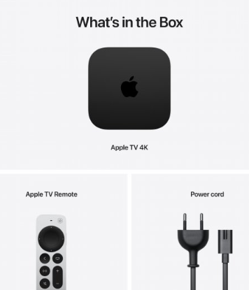 סטרימר Apple TV 4K Wi Fi with 64GB storage MN873HB/A 2022 יבואן רשמי