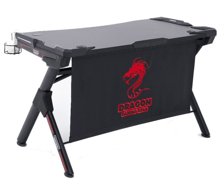 שולחן גיימינג Dragon TB RED Gaming Table +כיסא גיימינג Dragon Olympus