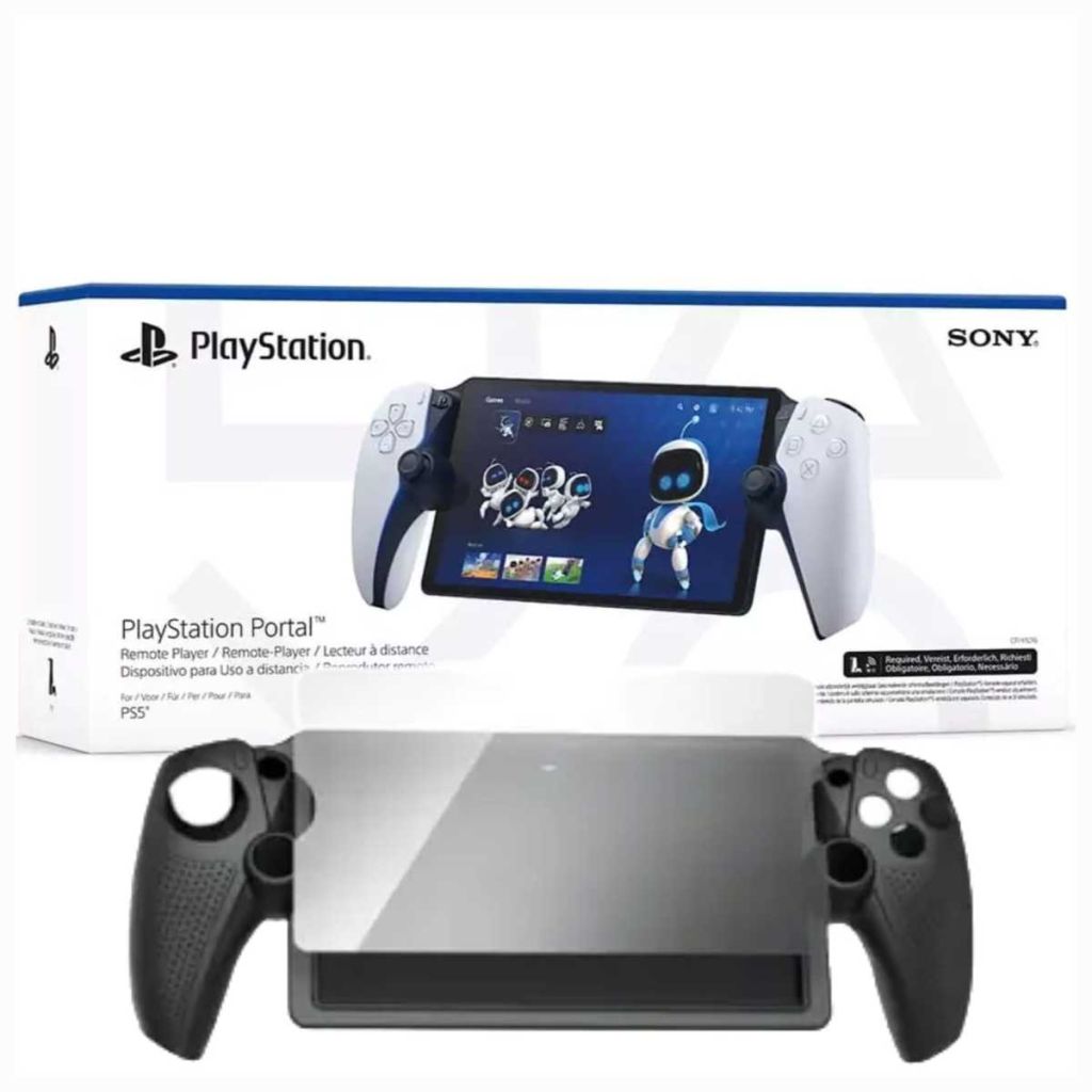 קונסולה ניידת PlayStation Portal Remote Player + ערכת הגנה סוני