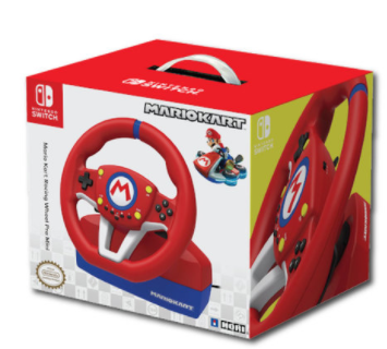 הגה Hori KartRacing Wheel PRO Mario for Nintendo Switch