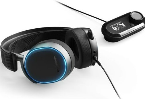 אוזניות חוטיות SteelSeries Arctis Pro + GameDAC שחור יבואן רשמי