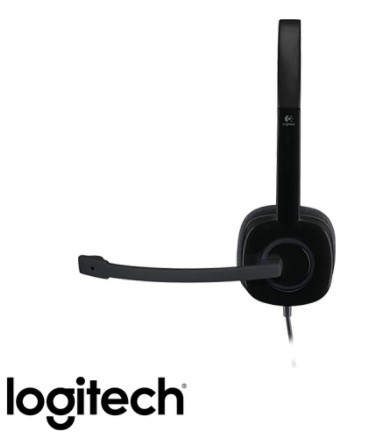 אוזניות ‏חוטיות Logitech H151 לוגיטק