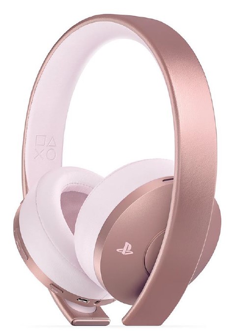 PS4 - New GOLD Wireless Stereo Headset Rose Gold