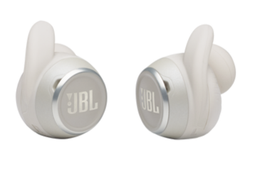 אוזניות JBL REFLECT MINI NC יבואן רשמי צבעים שחור או לבן