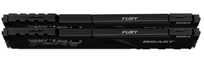 זכרון לנייח Kingston Fury Beast 32GB 2X16 DDR5 5200Mhz C36 KIT