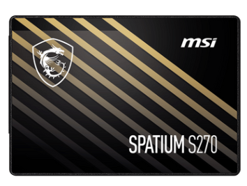כונן אחסון MSI SSD 2.5" SATA III SPATIUM S270 480GB