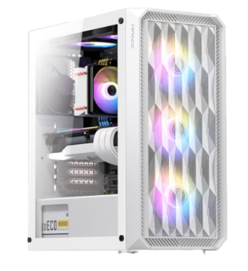 מארז Antec NX292 Mid Tower up to E-ATX MB 3X120MM RGB White