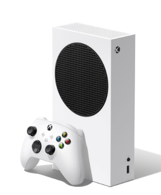 חבילת גיימינג הכוללת קונסולת Microsoft Xbox Series S בקר XBOX Series S | X אדום אוזניות SPARKFOX A1 ו-כיסוי סיליקון לבקר