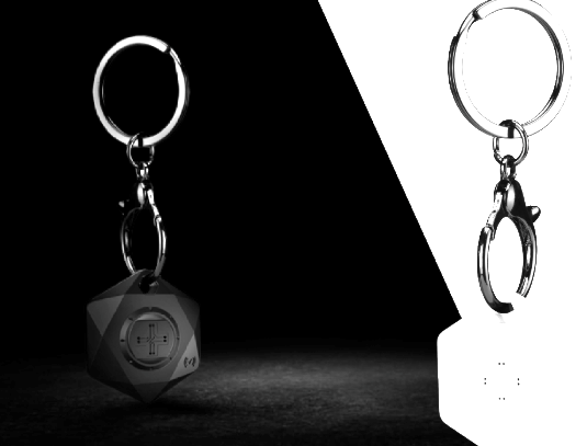 תג איתור Finder Key Ring Hexagon תואם למוצרי Apple SDBT013