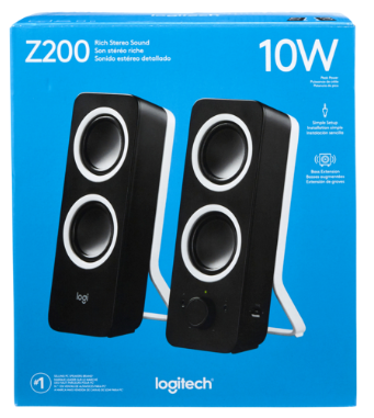 רמקולים למחשב LOGITECH Z200 2.0