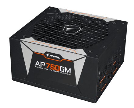 ספק כוח מודולרי AORUS P750W 80 PLUS GOLD Modular 13.5 CM FAN