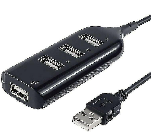 4 Ports USB Hub Hi-speed 1m Cable