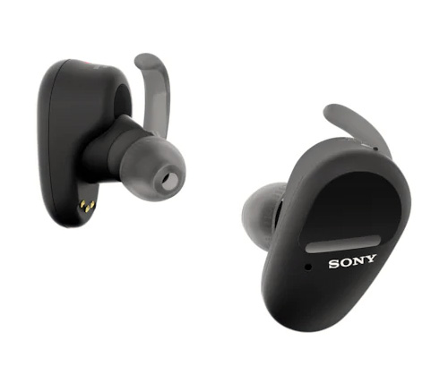 אוזניות אלחוטיות Sony WF-SP800NB True Wireless - צבע שחור