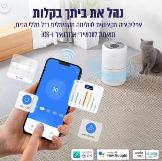 מטהר אוויר חכם דגם: LAP-C300/1S-WAAA