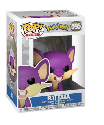 בובת פופ פוקימון רטאטאה – Funko Pop! Games: Pokemon – Rattata #595