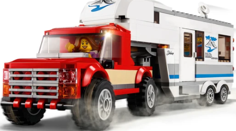 לגו 60182 Lego - משאית עם קראוון