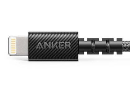 כבל 1.8 מטר Anker Powerline II MFI A-L אנקר שחור