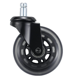 גלגלי סיליקון Dragon Silicon Caster Wheels שחור